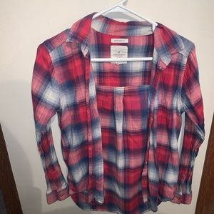American eagle boyfriend fit flannel